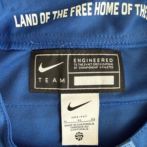 Nike Blue USA Men's Jersey - Picture 3 of 8